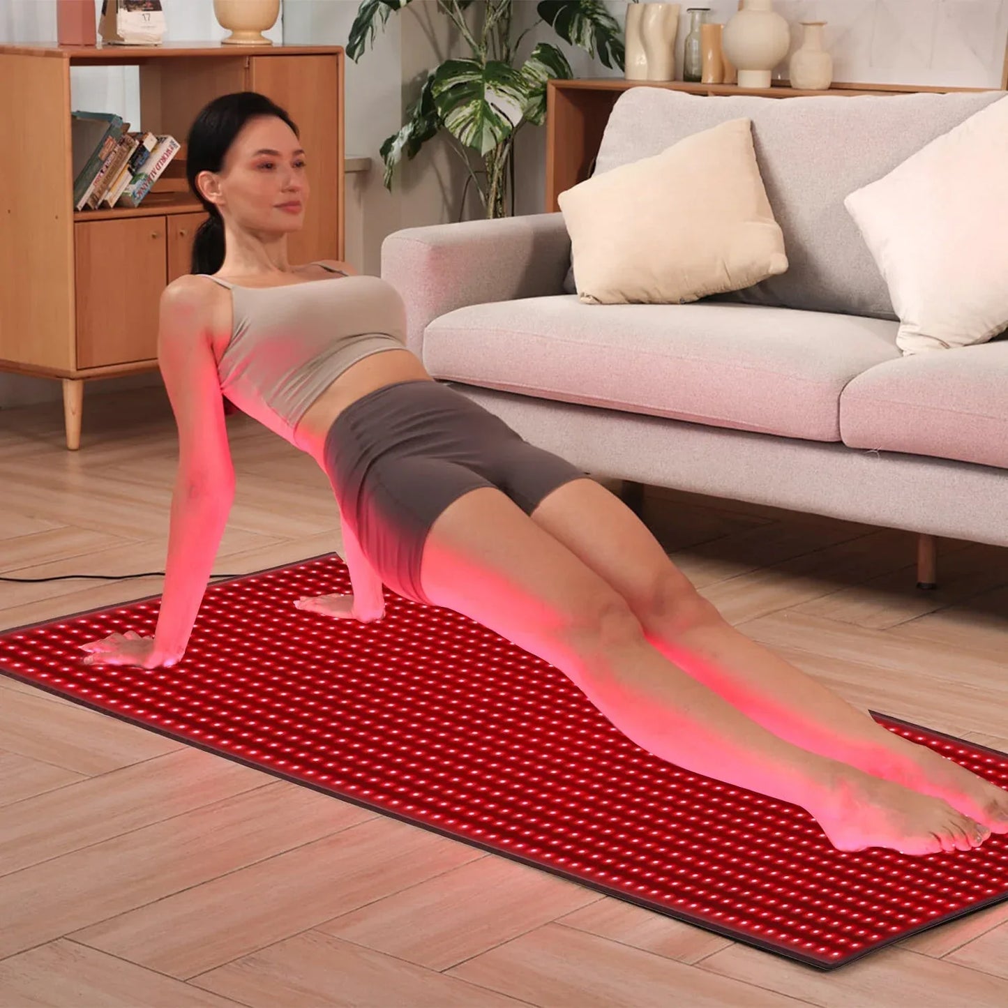 Megelin Red and Near-Infrared Light Therapy Mat for Whole Body - True Thera Shop