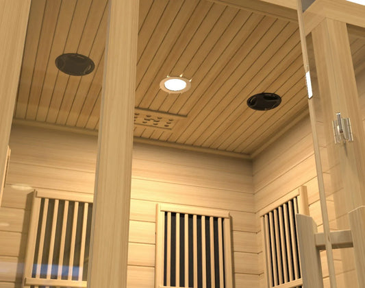 Dynamic Saunas Maxxus “Seattle Edition” 2 Person Carbon FAR Infrared Sauna - True Thera Shop