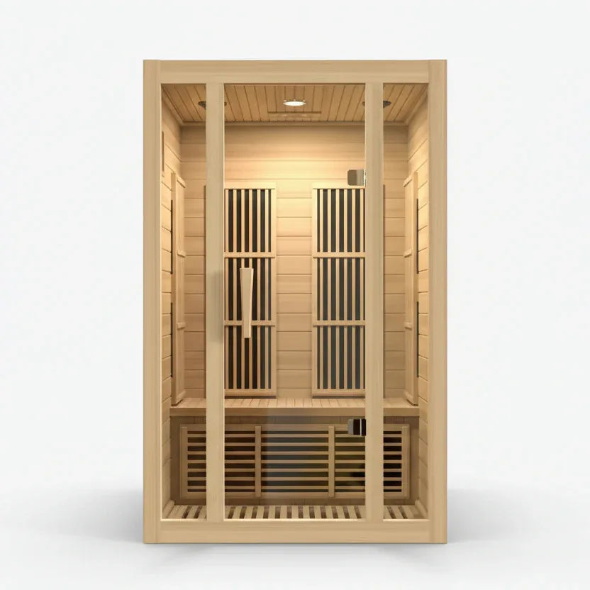 Dynamic Saunas Maxxus “Seattle Edition” 2 Person Carbon FAR Infrared Sauna - True Thera Shop