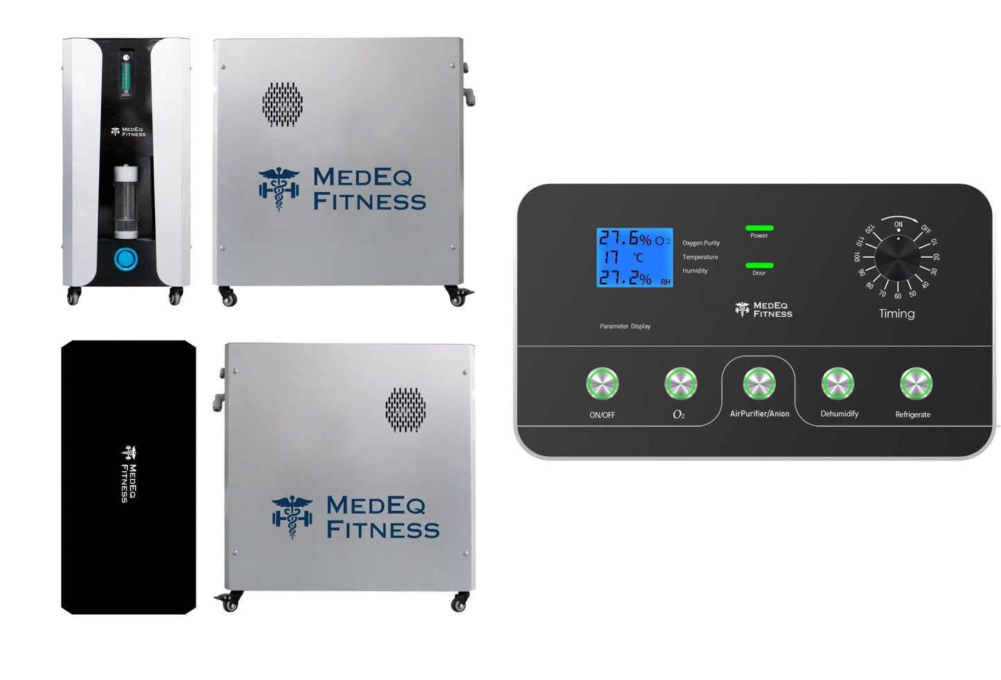 MedEq TimeCapsule Vision C750+ | 2.0 ATA Hard-Shell Hyperbaric Oxygen Chamber